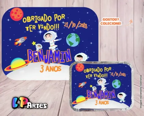 Tampa para Marmita - o Show da Luna Astronauta