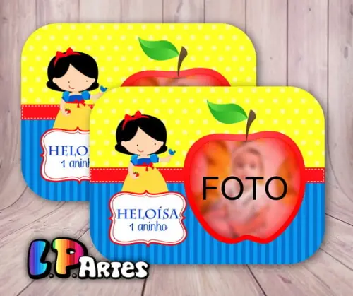 Tampa para Marmita Branca de Neve