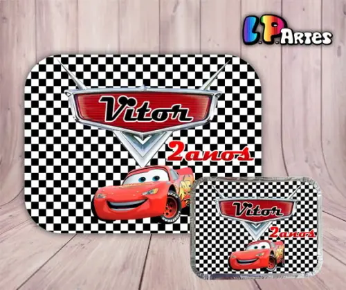 Tampa para Marmita Carros Disney