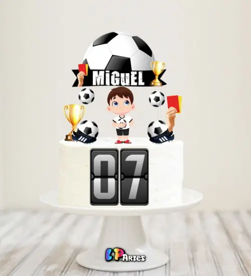 Topo de Bolo - Futebol