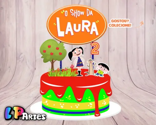 Topo de Bolo - o Show da Luna