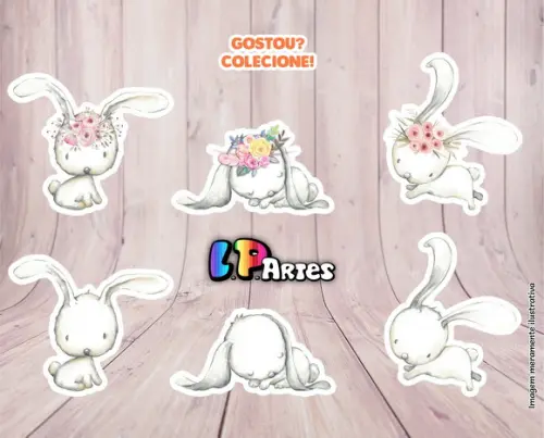 Topper Coelhinhos