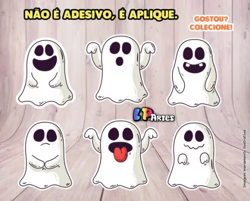 Topper Fantasminhas
