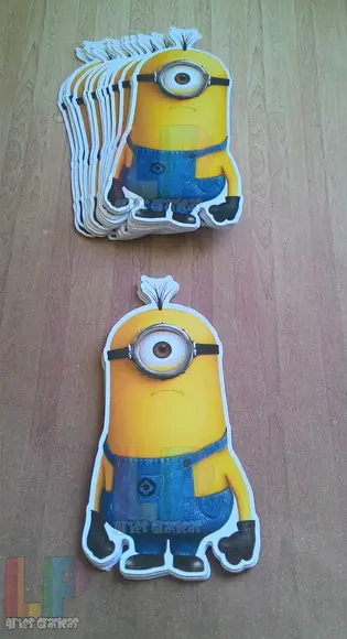 Topper para Docinho Minions