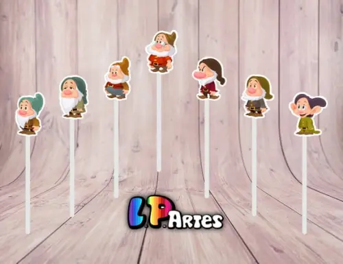 Topper para Docinho os Sete Anões