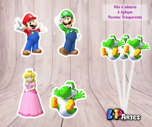 Topper Super Mario