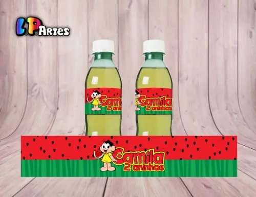 Trótulo Adesivo Refrigerante Melancia