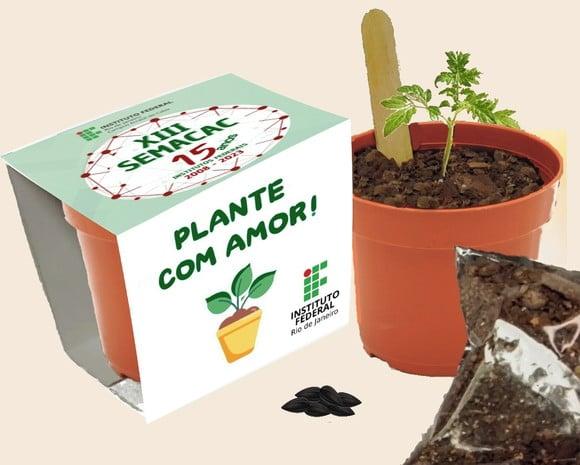Kit Plantio Personalizado- 20 Brindes Corporativos