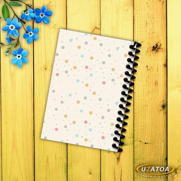 Caderninhos com Capa e Folhas Personalizadas - Raposinha