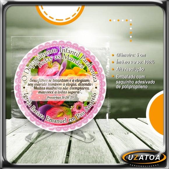 Ímã Redondo Personalizado