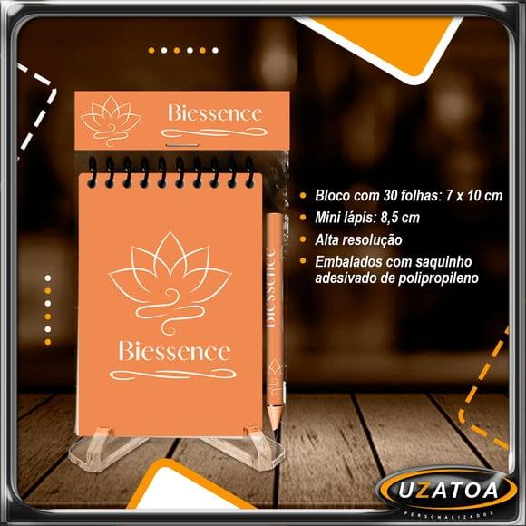 Bloco Personalizado com Lapela e Mini Lápis - Brinde Corporativo