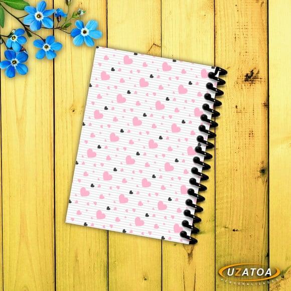 Caderninhos com Capa e Folhas Personalizadas - Jolie