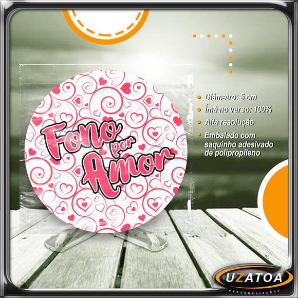 Ímã Redondo Personalizado