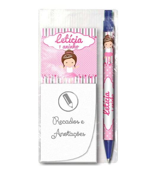 Bloco Personalizado com Ímã/caneta