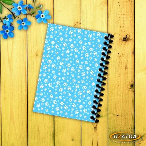 Caderninhos com Capa e Folhas Personalizadas - Bluey