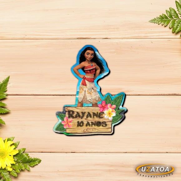 Ímã Personalizado em mdf - Moana