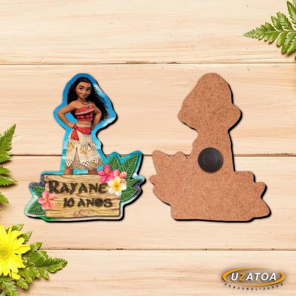 Ímã Personalizado em mdf - Moana