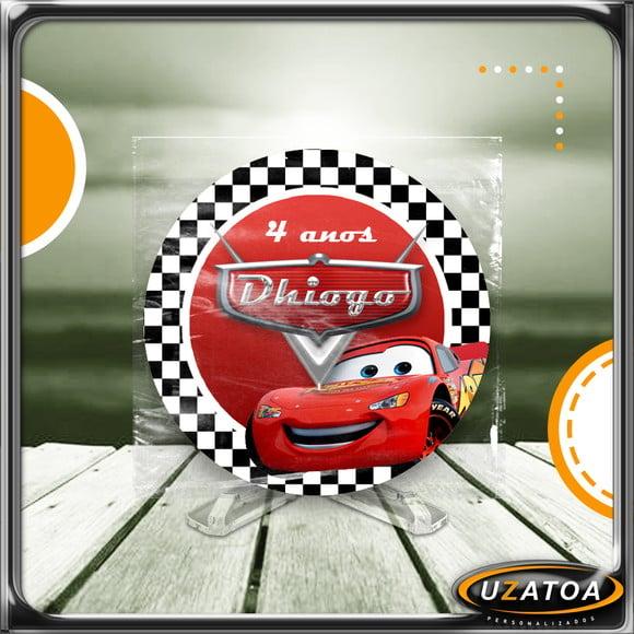 Ímã Redondo Personalizado - Carros