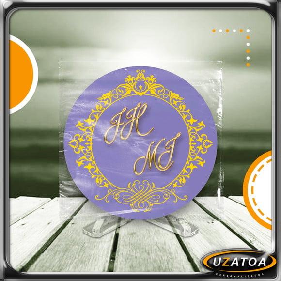 Ímã Redondo Personalizado - Casamento