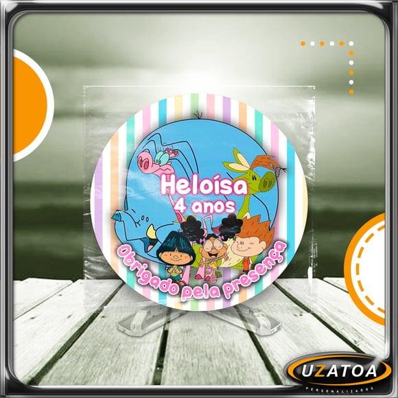 Ímã Redondo Personalizado - Meu Amigãozão