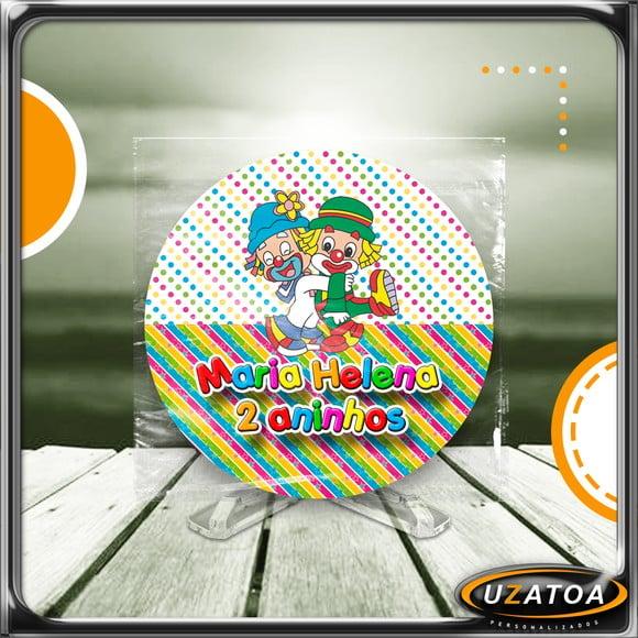 Ímã Redondo Personalizado - Patati Patata