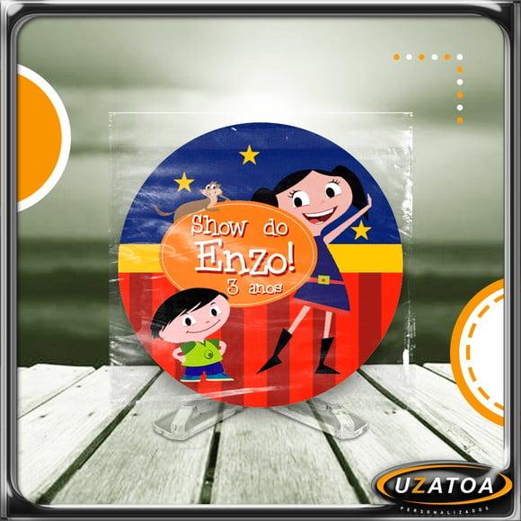 Ímã Redondo Personalizado - Show da Luna