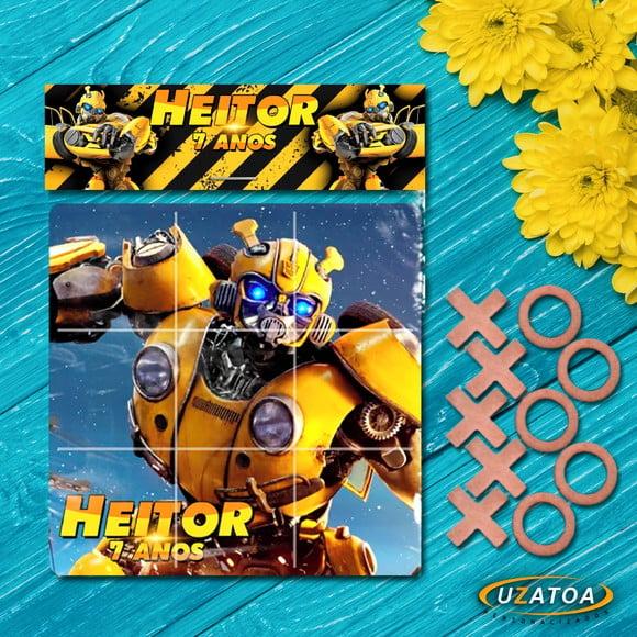 Jogo da Velha Personalizado em mdf - Bumblebee