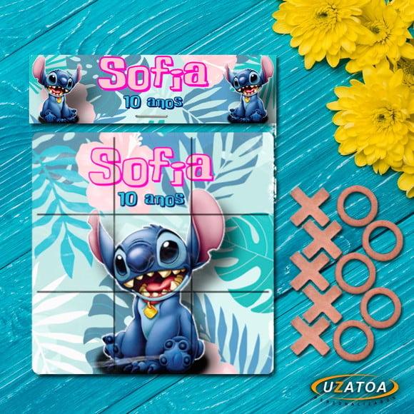 Jogo da Velha Personalizado em mdf - Stitch