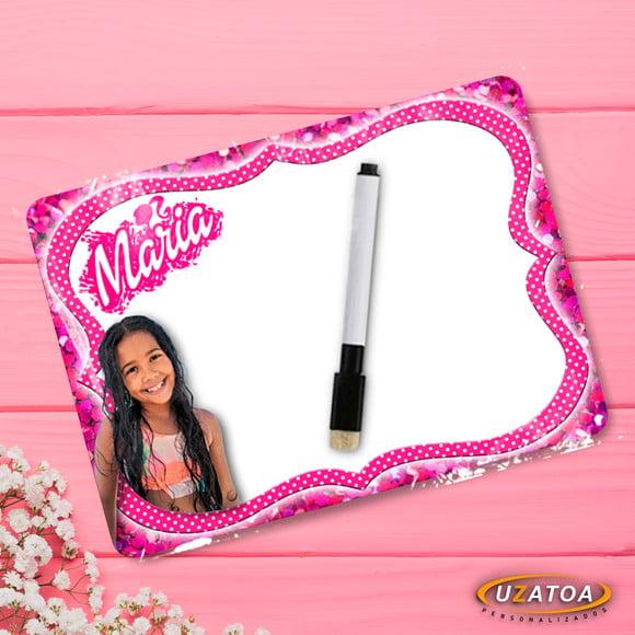 Lousa Mágica Personalizada em MDF - Barbie