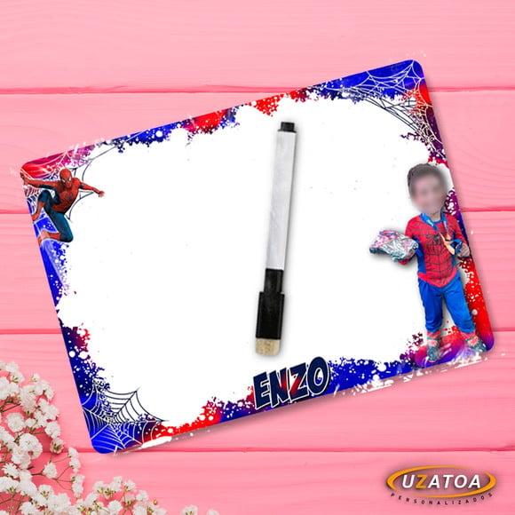 Lousa Mágica Personalizada em MDF - Homem Aranha