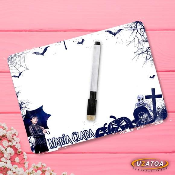Lousa Mágica Personalizada em MDF - Wandinha