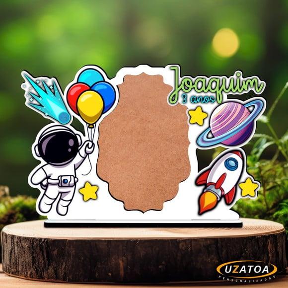Porta-retratos Personalizado em mdf - Astronauta