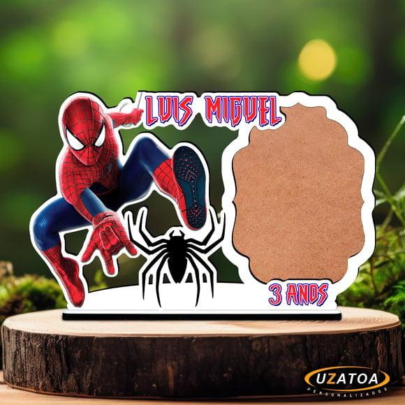Porta-retratos Personalizado em mdf - Homem Aranha
