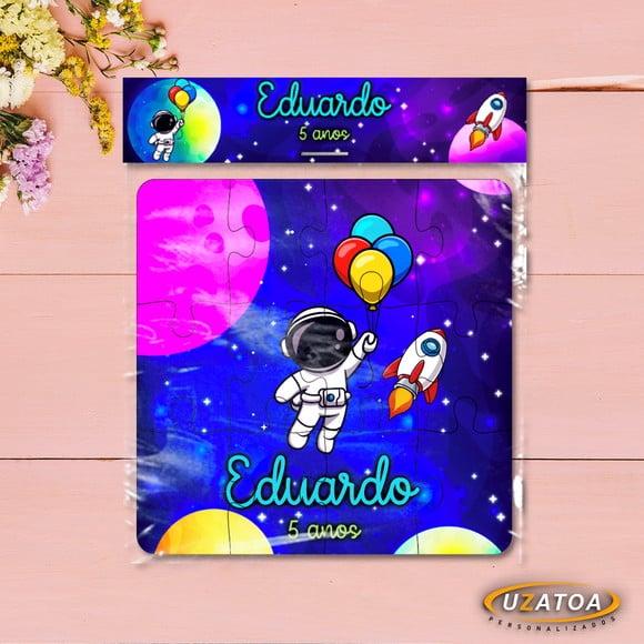 Quebra-cabeça Personalizado em mdf - Astronauta