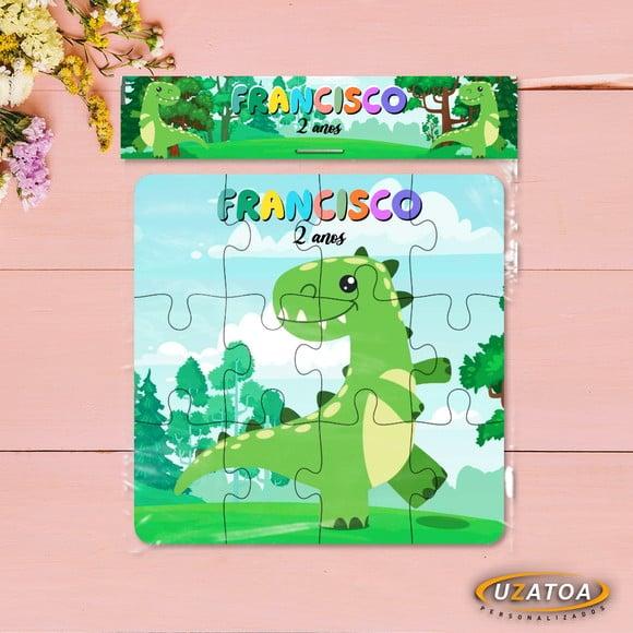 Quebra-cabeça Personalizado em mdf - Dinossauro