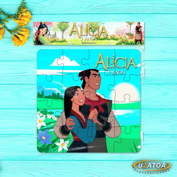 Quebra-cabeça Personalizado em mdf - Mulan