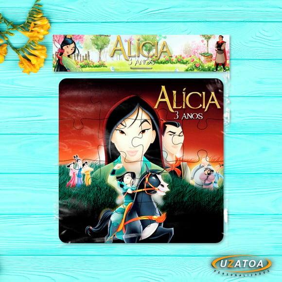 Quebra-cabeça Personalizado em mdf - Mulan