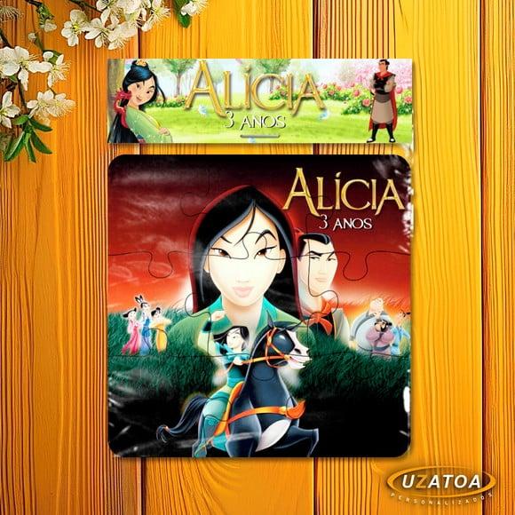 Quebra-cabeça Personalizado em mdf - Mulan