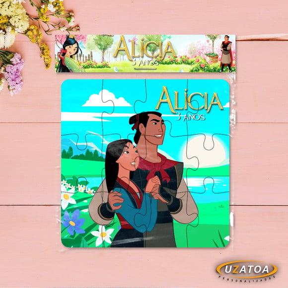 Quebra-cabeça Personalizado em mdf - Mulan