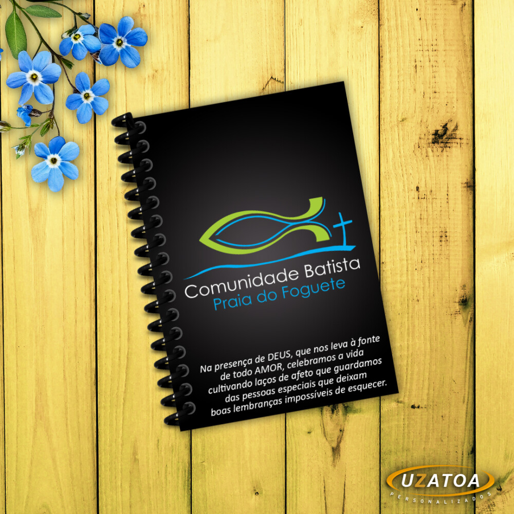 Brinde Corporativo Personalizado - Caderninho Capa E Folhas Com L
