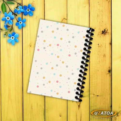 Caderninhos com Capa e Folhas Personalizadas - Raposinha