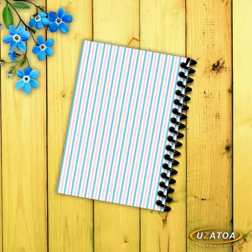 Caderninhos com Capa e Folhas Personalizados - Alice no País das