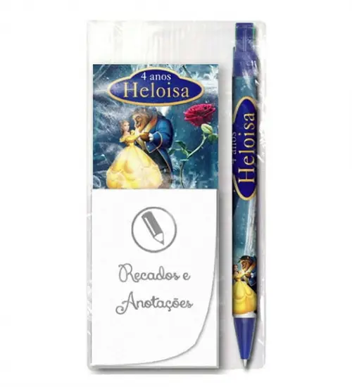 Bloco Personalizado com Ímã/caneta