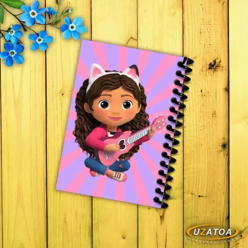 Caderninhos com Capa e Folhas Personalizadas - A Casa Mágica da 