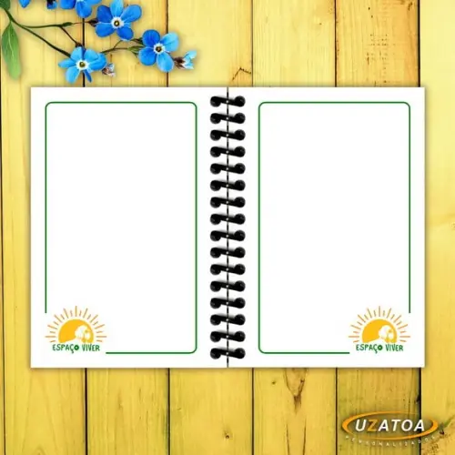 Caderninhos com Capa e Folhas Personalizadas - Brinde Corporativo