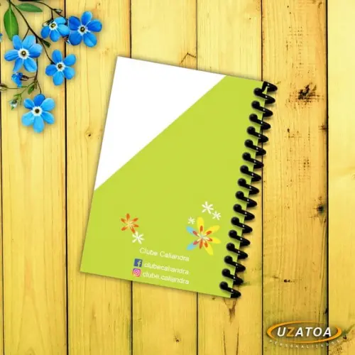 Caderninhos com Capa e Folhas Personalizadas - Brinde Corporativo