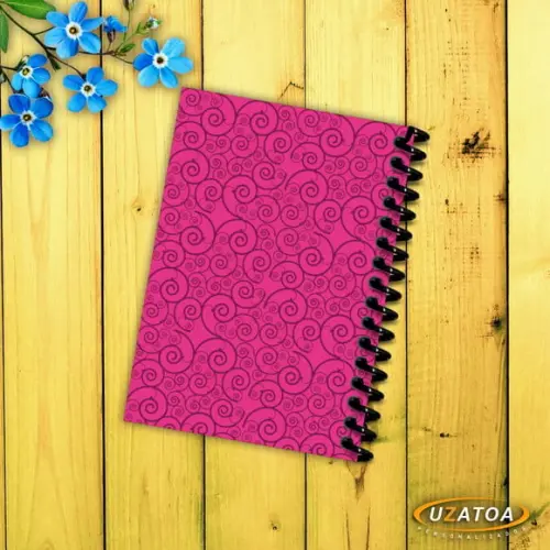 Caderninhos com Capa e Folhas Personalizadas