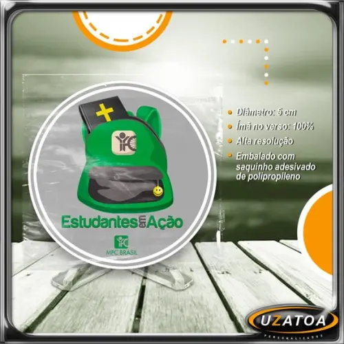 Ímã Redondo Personalizado
