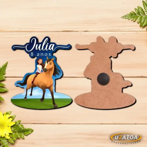 Ímã Personalizado em mdf - Spirit