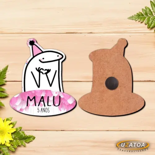 Ímã Personalizado em mdf - Flork